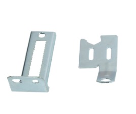 Quincaillerie de porte coulissante &agrave; double contournement pliable pour douches